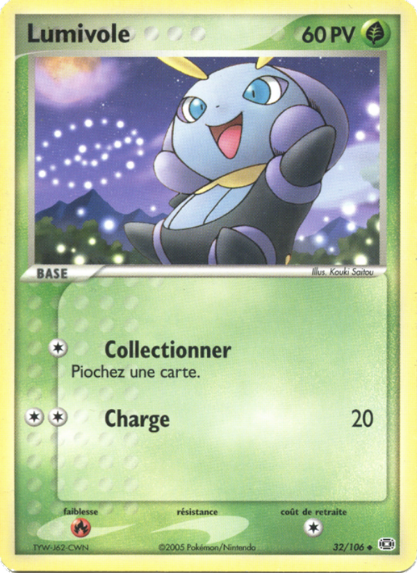 Lumivole 32 — EX Émeraude (French Pokémon TCG card)