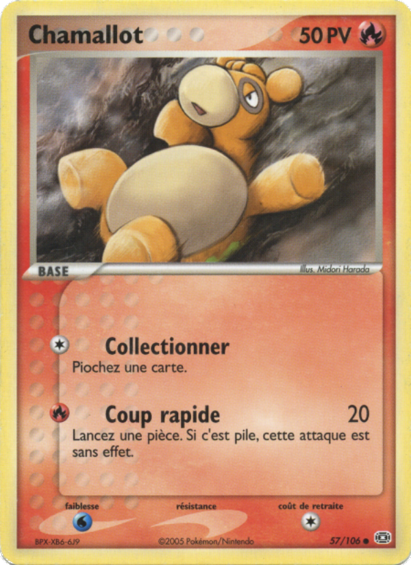 Chamallot 57 — EX Émeraude (French Pokémon TCG card)