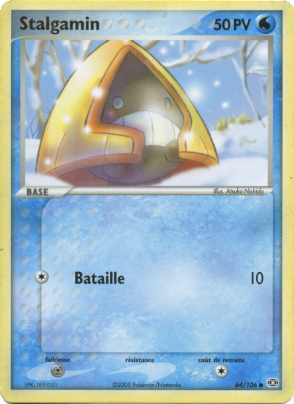 Stalgamin 64 — EX Émeraude (French Pokémon TCG card)