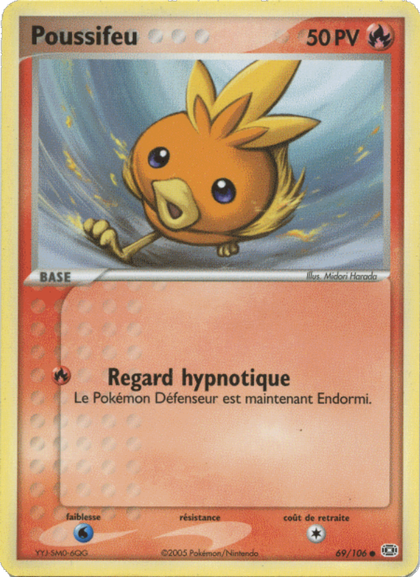 Poussifeu 69 — EX Émeraude (French Pokémon TCG card)