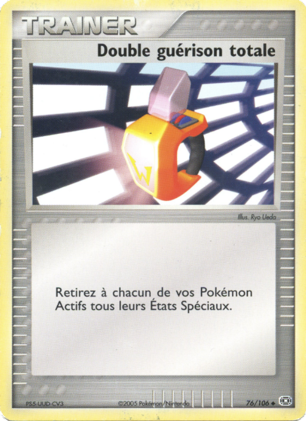 Double guérison totale 76 — EX Émeraude (French Pokémon TCG card)