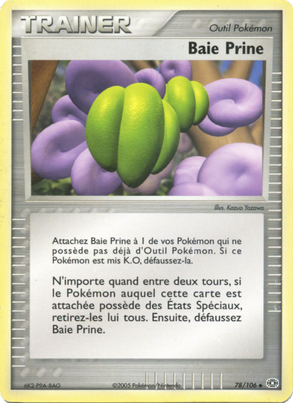 Baie Prine 78 — EX Émeraude (French Pokémon TCG card)