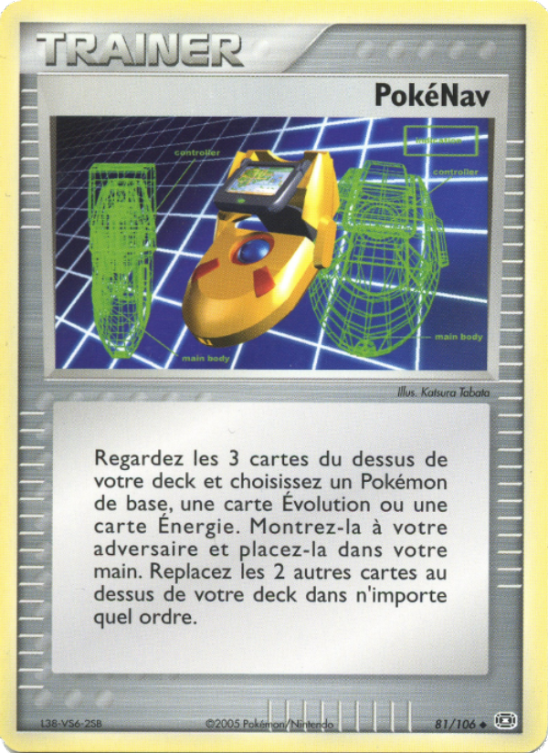 PokéNav 81 — EX Émeraude (French Pokémon TCG card)