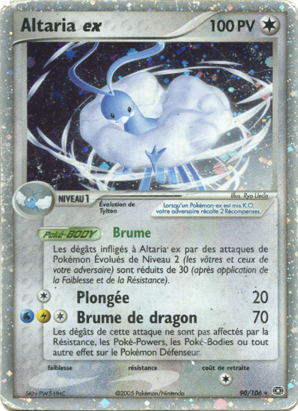 Altaria ex 90 — EX Émeraude (French Pokémon TCG card)