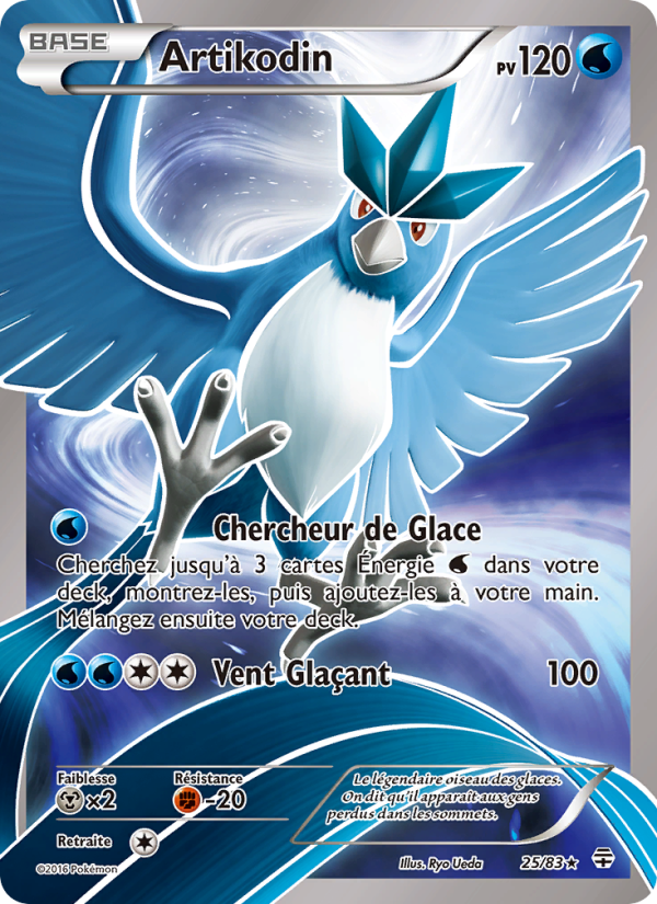Artikodin 25 — Générations (French Pokémon TCG card)