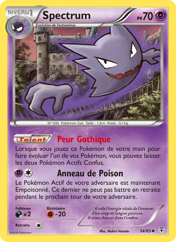 Spectrum 34 — Générations (French Pokémon TCG card)