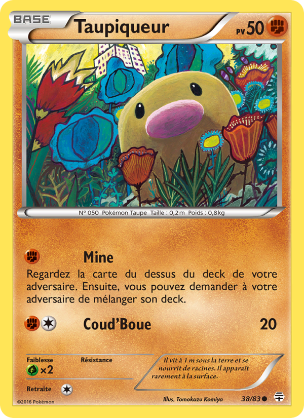 Taupiqueur 38 — Générations (French Pokémon TCG card)