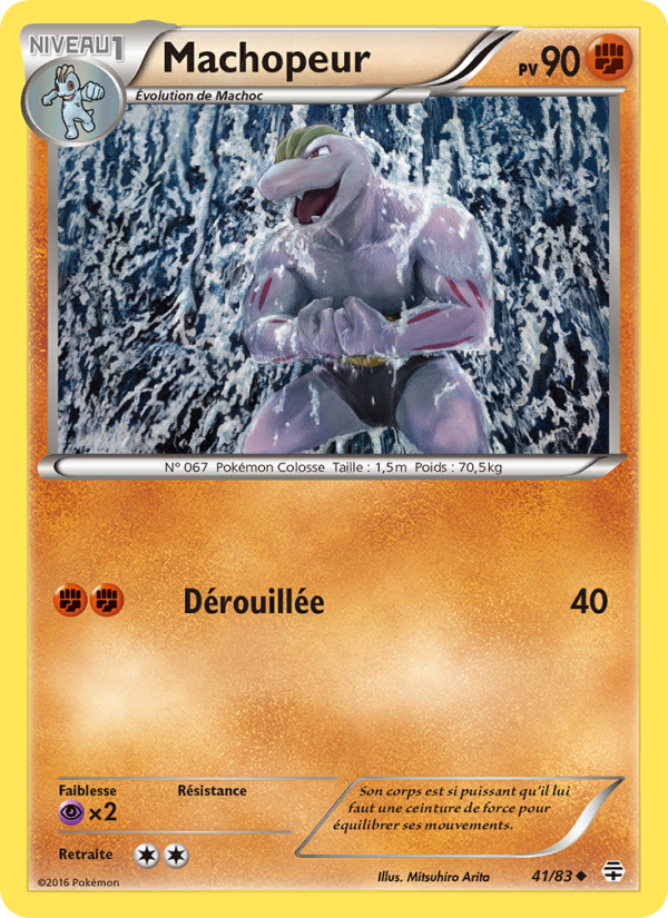 Machopeur 41 — Générations (French Pokémon TCG card)