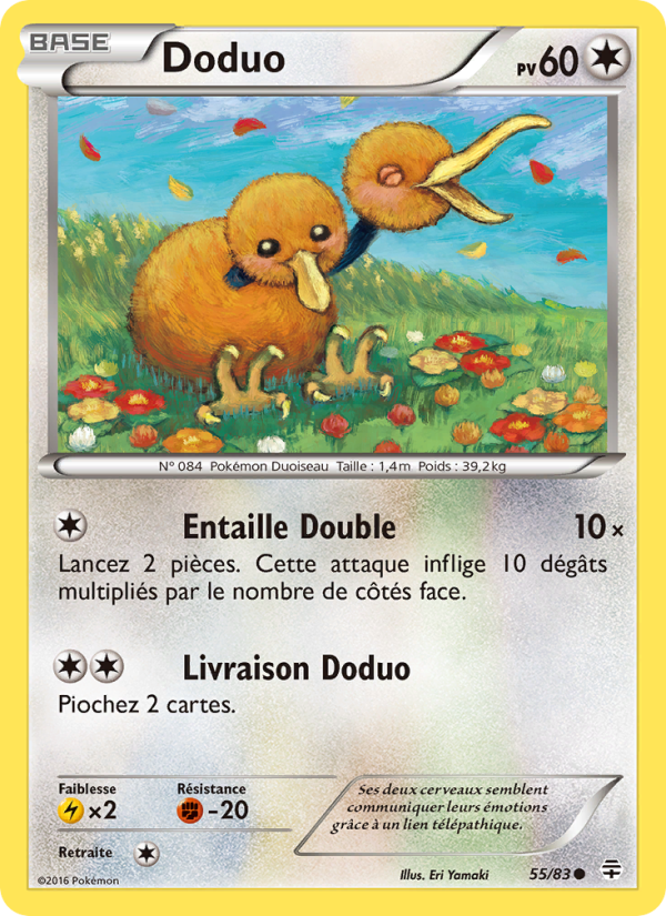 Doduo 55 — Générations (French Pokémon TCG card)
