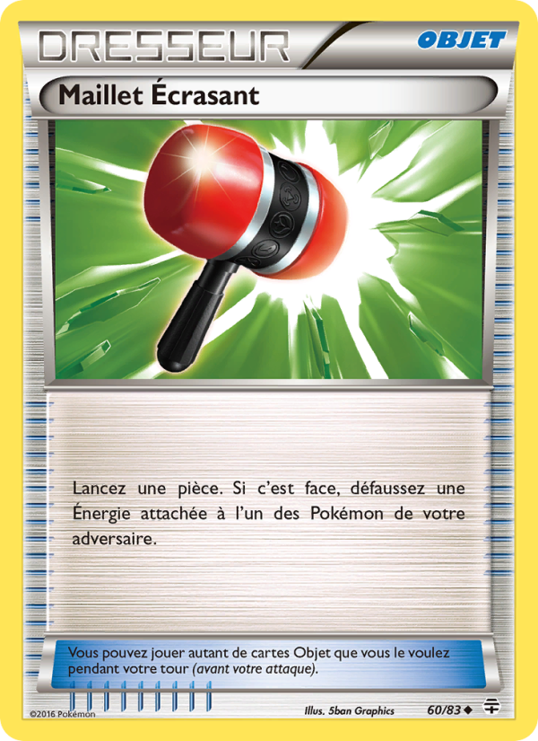 Maillet Écrasant 60 — Générations (French Pokémon TCG card)