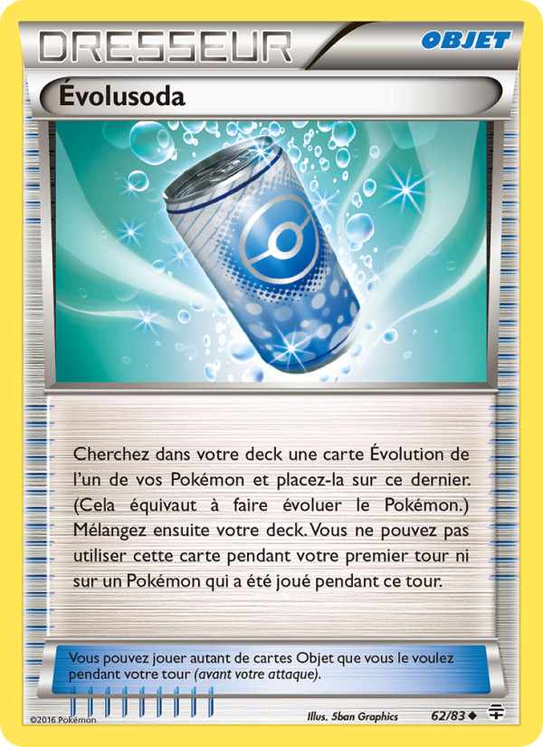 Évolusoda 62 — Générations (French Pokémon TCG card)