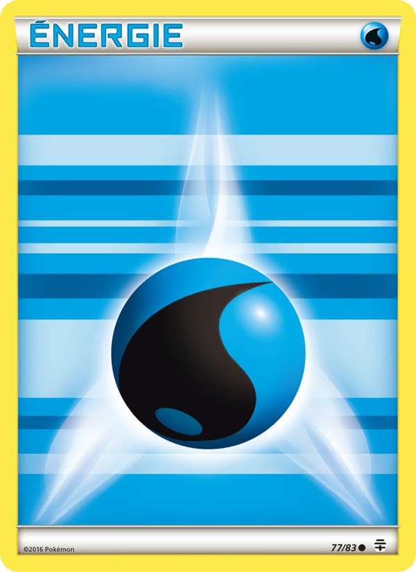 Énergie Water de base 77 — Générations (French Pokémon TCG card)
