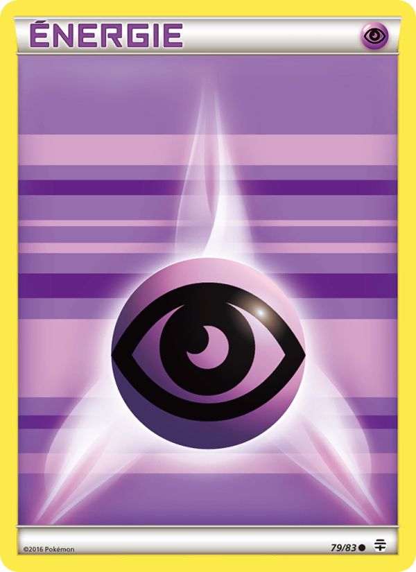 Énergie Psychic de base 79 — Générations (French Pokémon TCG card)