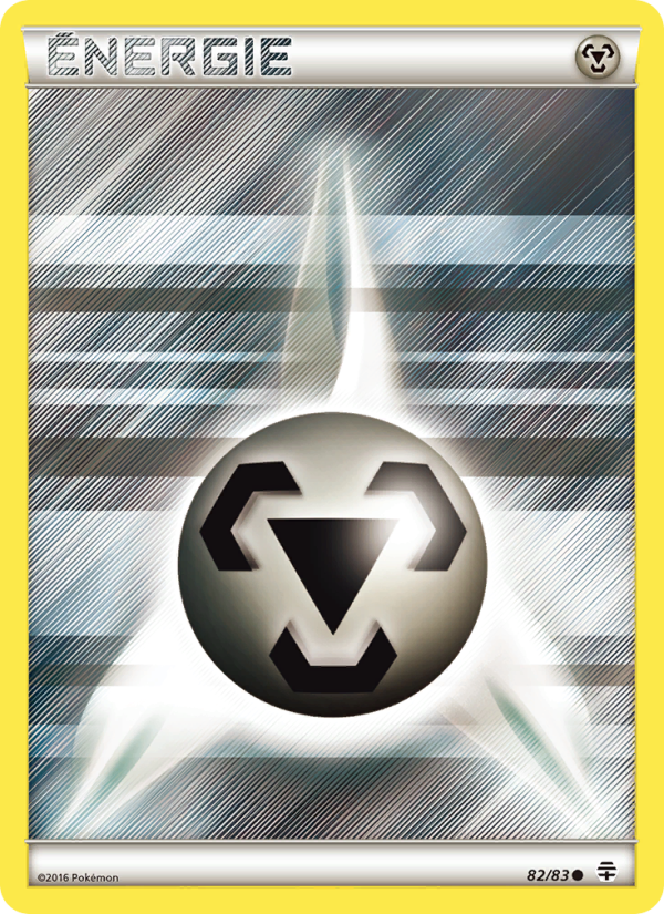 Énergie Metal de base 82 — Générations (French Pokémon TCG card)