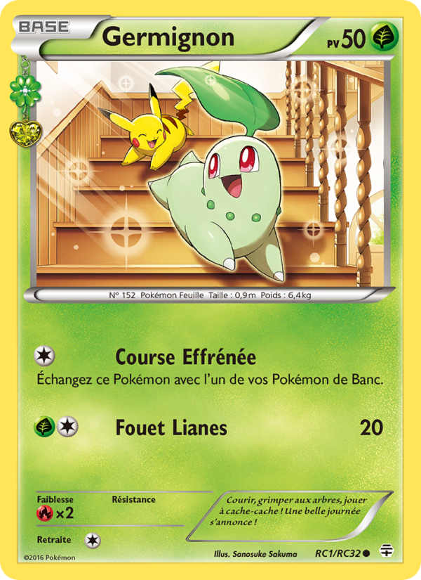 Germignon RC1 — Générations (French Pokémon TCG card)