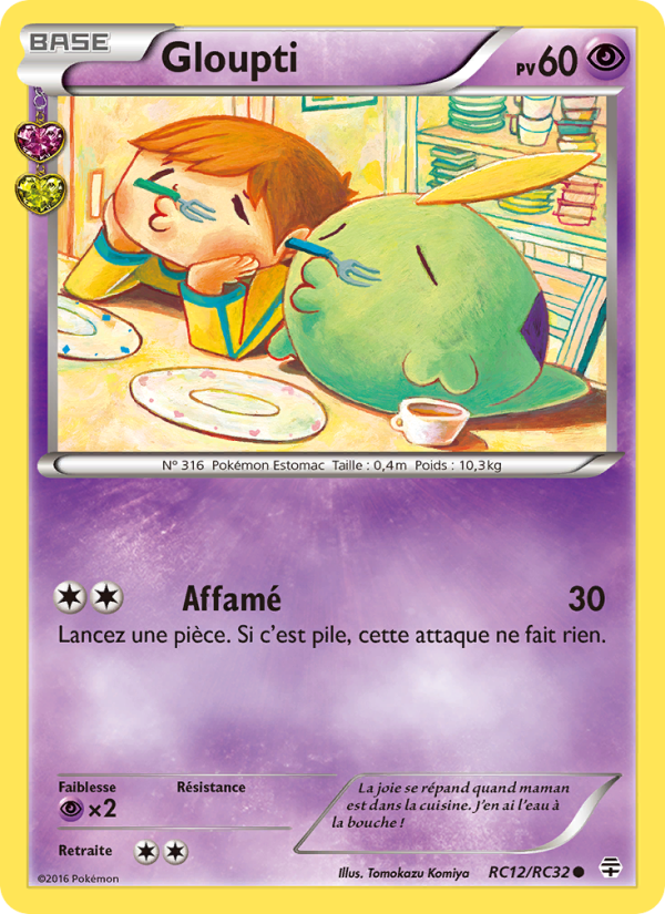 Gloupti RC12 — Générations (French Pokémon TCG card)