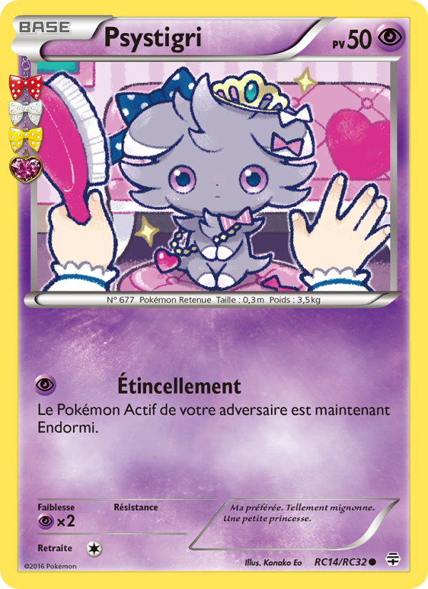 Psystigri RC14 — Générations (French Pokémon TCG card)