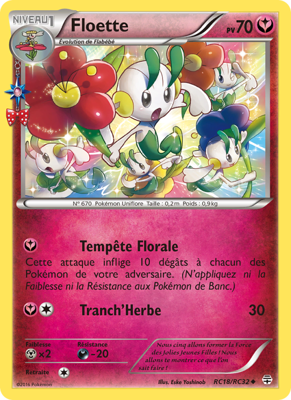 Floette RC18 — Générations (French Pokémon TCG card)