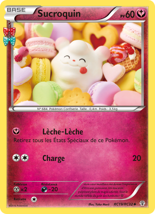 Sucroquin RC19 — Générations (French Pokémon TCG card)