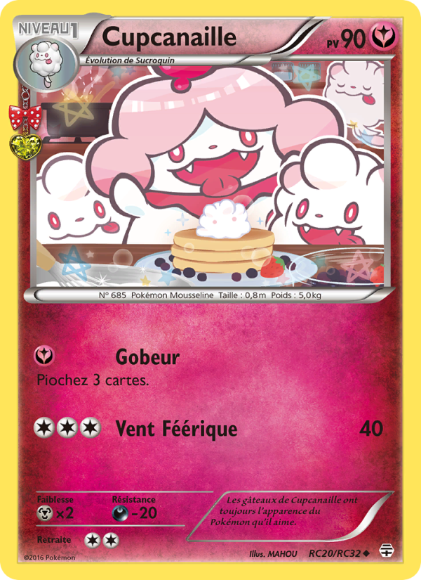 Cupcanaille RC20 — Générations (French Pokémon TCG card)