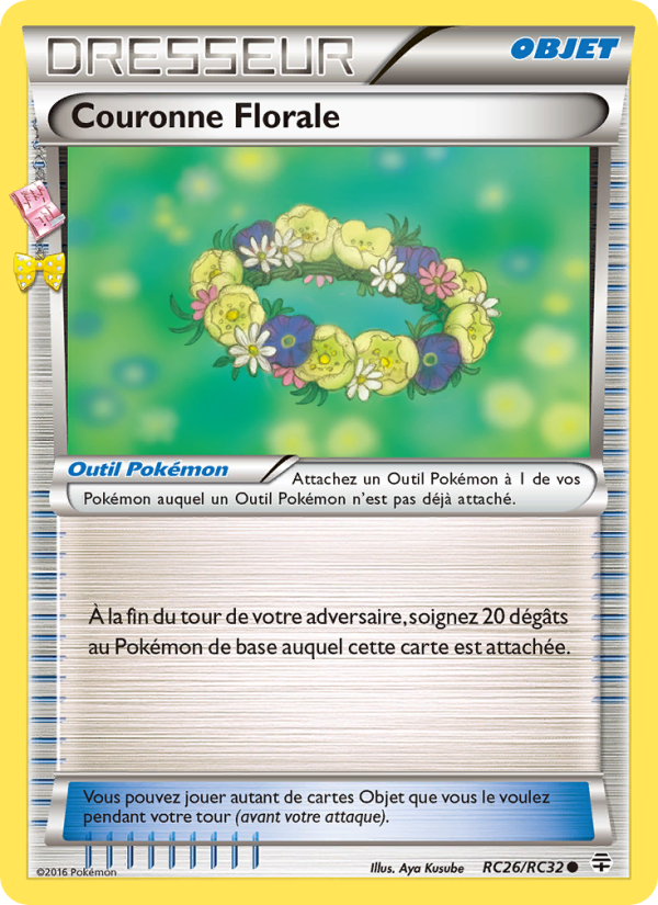 Couronne Florale RC26 — Générations (French Pokémon TCG card)