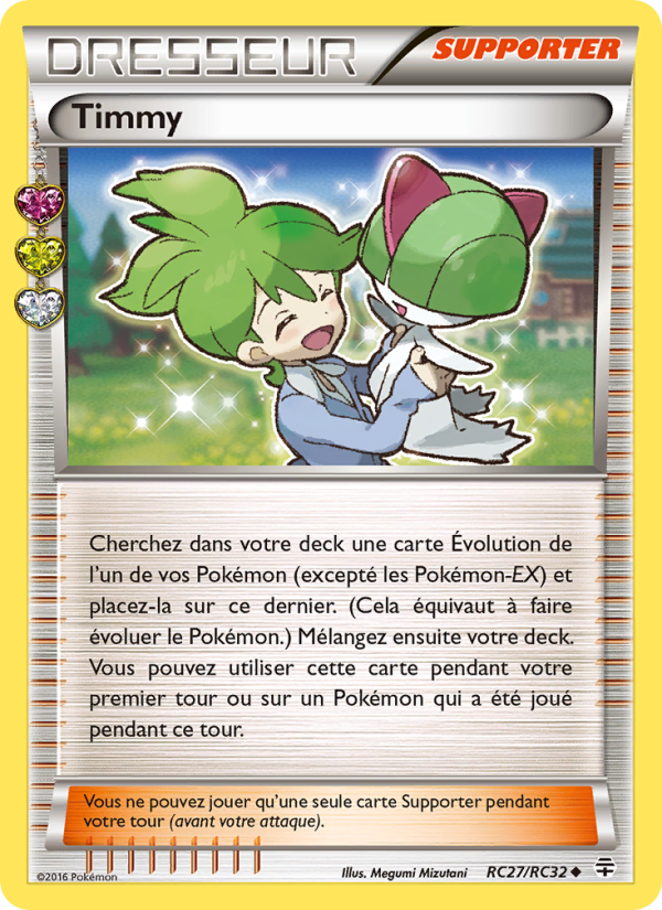 Timmy RC27 — Générations (French Pokémon TCG card)