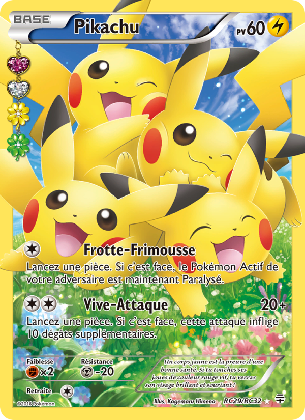 Pikachu RC29 — Générations (French Pokémon TCG card)