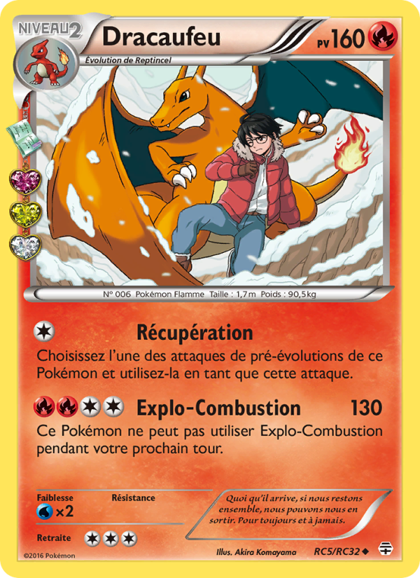 Dracaufeu RC5 — Générations (French Pokémon TCG card)