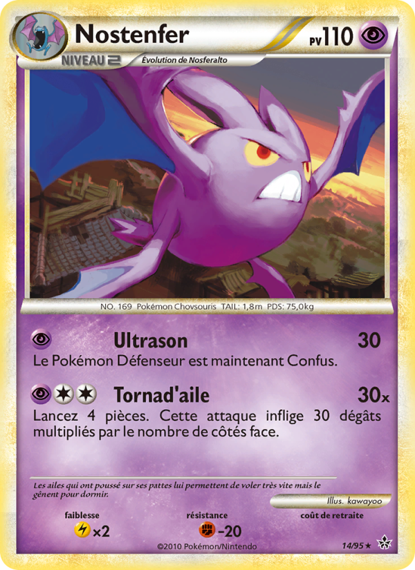 Nostenfer 14 — Déchaînement (French Pokémon TCG card)