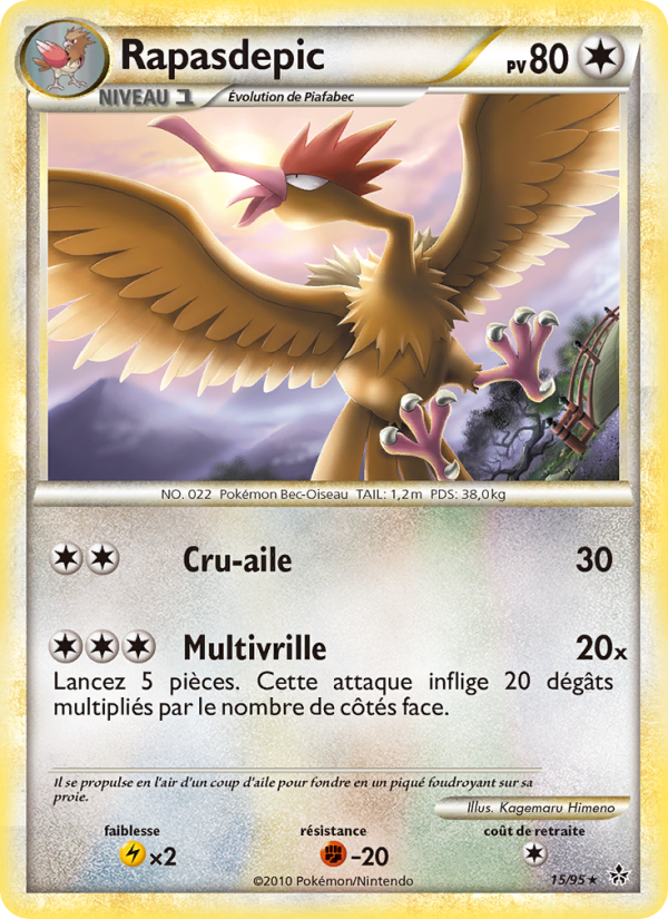 Rapasdepic 15 — Déchaînement (French Pokémon TCG card)