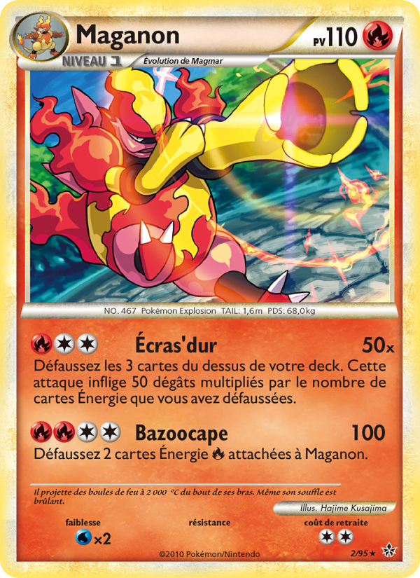 Maganon 2 — Déchaînement (French Pokémon TCG card)