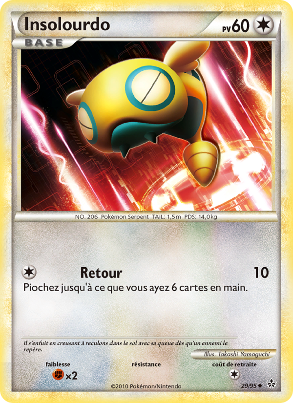 Insolourdo 29 — Déchaînement (French Pokémon TCG card)