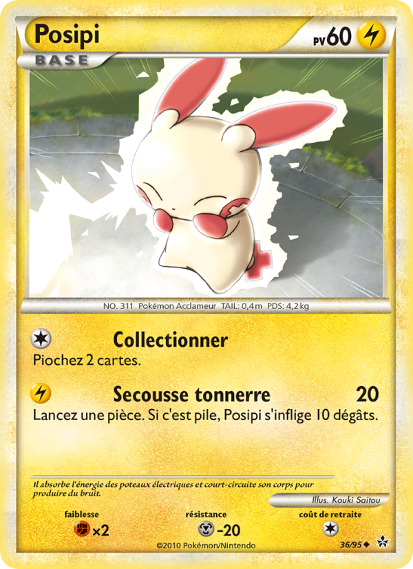 Posipi 36 — Déchaînement (French Pokémon TCG card)