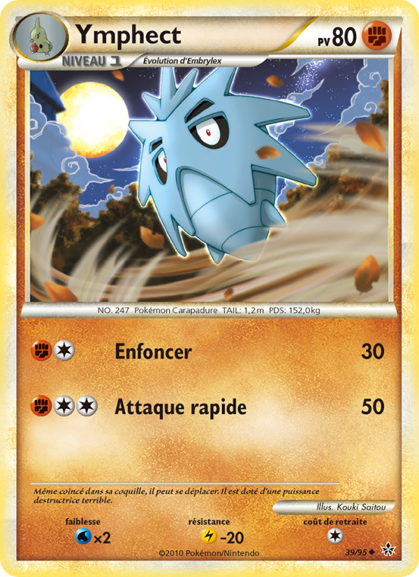 Ymphect 39 — Déchaînement (French Pokémon TCG card)