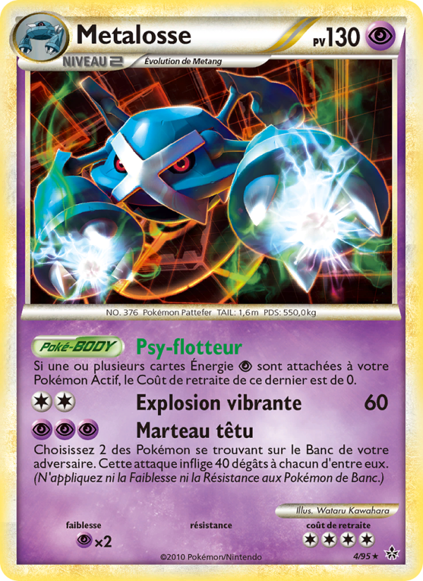Metalosse 4 — Déchaînement (French Pokémon TCG card)
