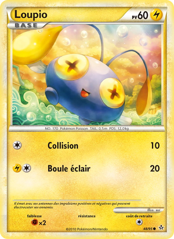 Loupio 48 — Déchaînement (French Pokémon TCG card)