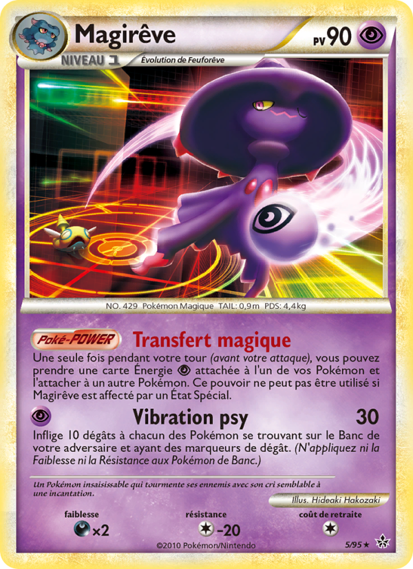 Magirêve 5 — Déchaînement (French Pokémon TCG card)