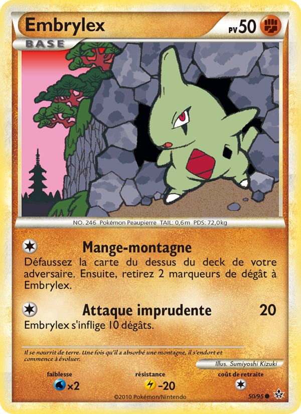 Embrylex 50 — Déchaînement (French Pokémon TCG card)