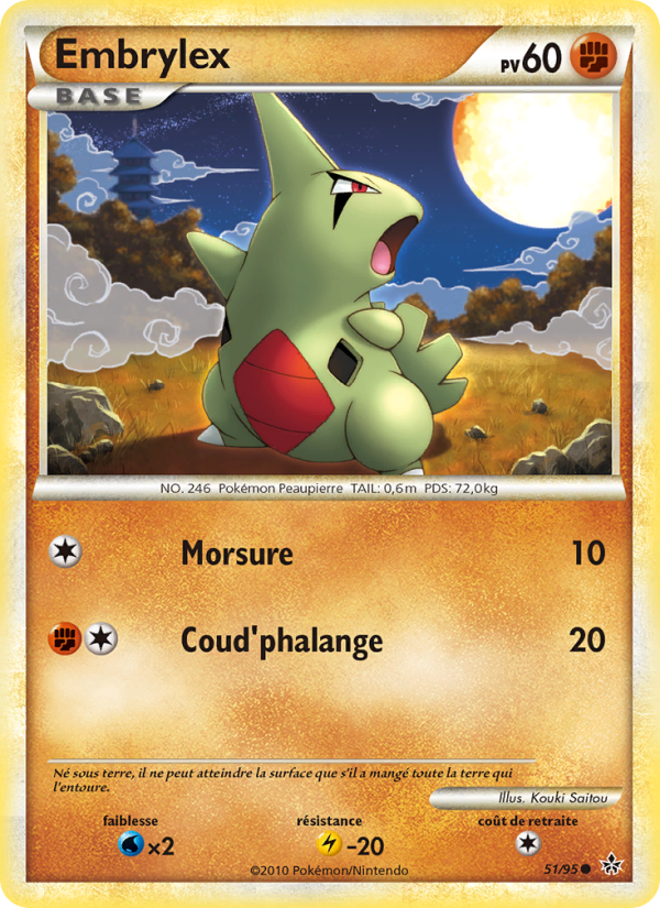 Embrylex 51 — Déchaînement (French Pokémon TCG card)