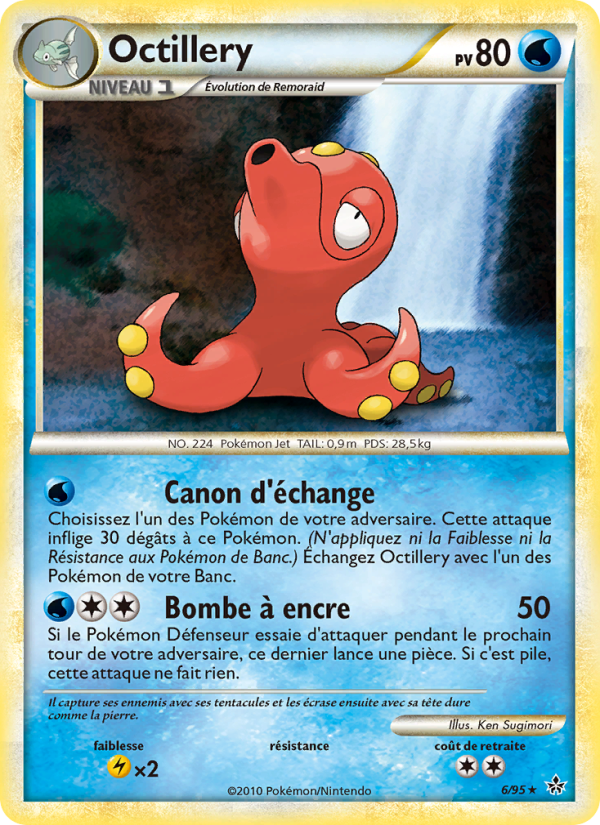 Octillery 6 — Déchaînement (French Pokémon TCG card)