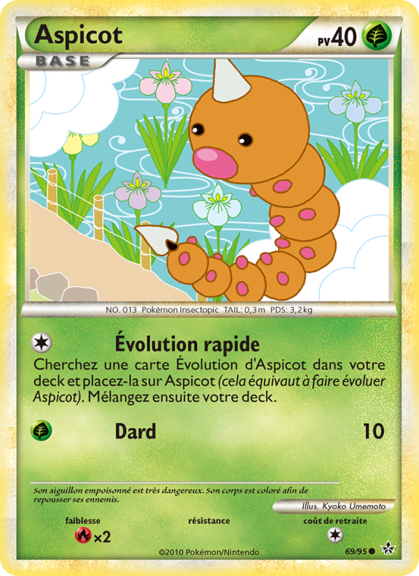 Aspicot 69 — Déchaînement (French Pokémon TCG card)