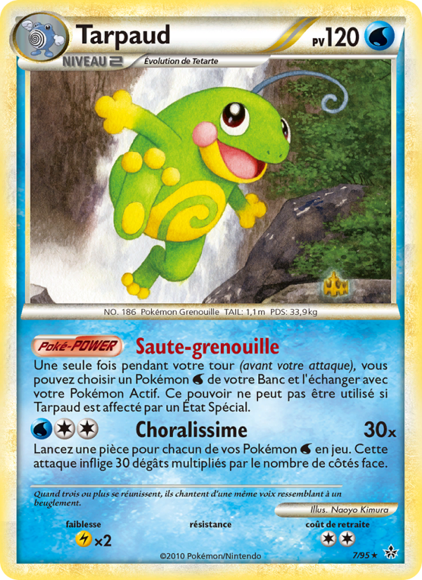 Tarpaud 7 — Déchaînement (French Pokémon TCG card)