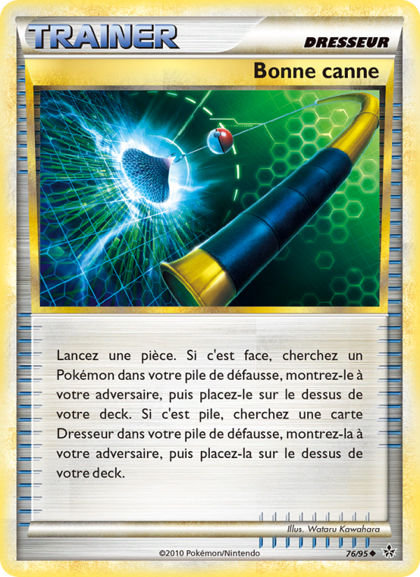 Bonne canne 76 — Déchaînement (French Pokémon TCG card)