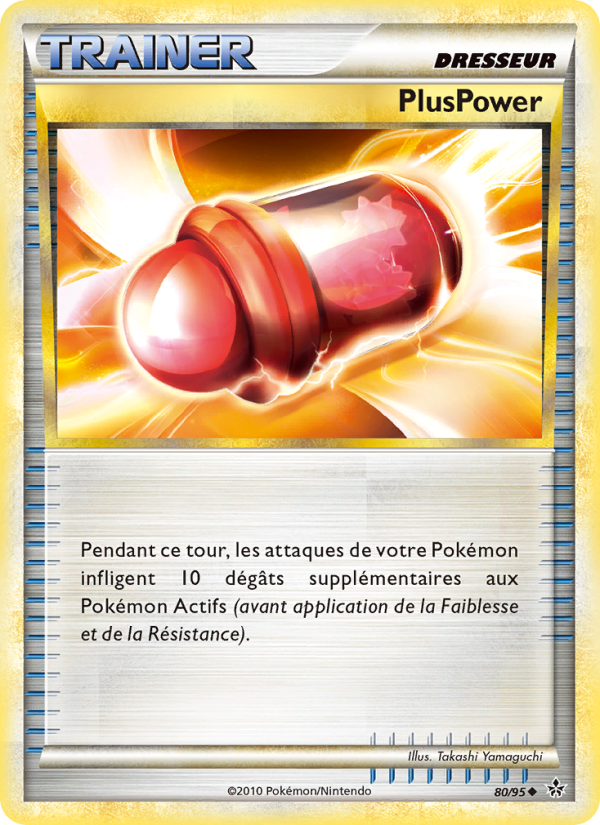 PlusPower 80 — Déchaînement (French Pokémon TCG card)