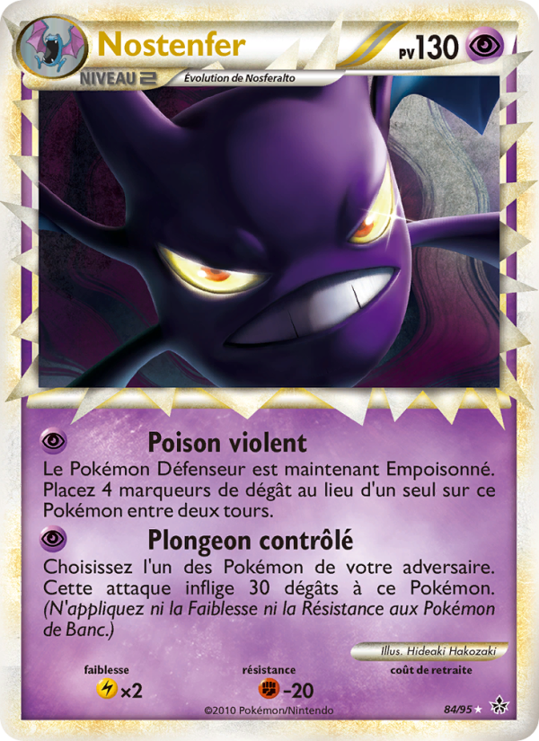 Nostenfer 84 — Déchaînement (French Pokémon TCG card)