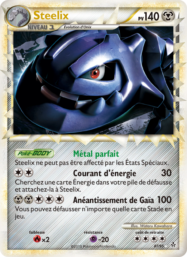 Steelix 87 — Déchaînement (French Pokémon TCG card)