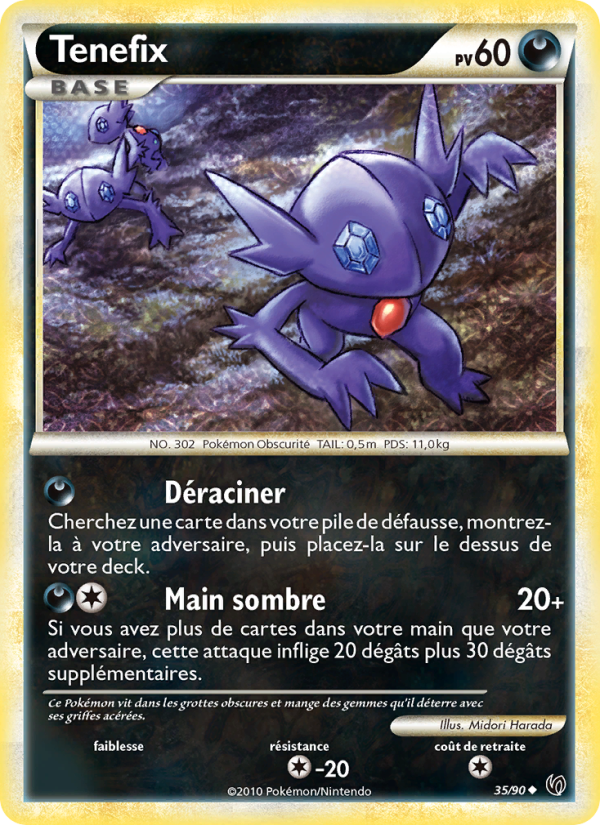 Tenefix 35 — Indomptable (French Pokémon TCG card)
