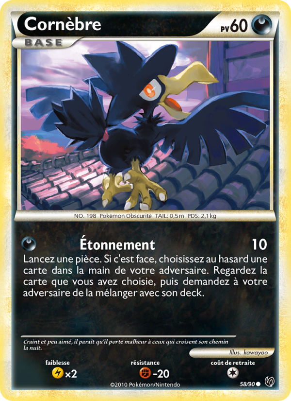Cornebre 58 — Indomptable (French Pokémon TCG card)