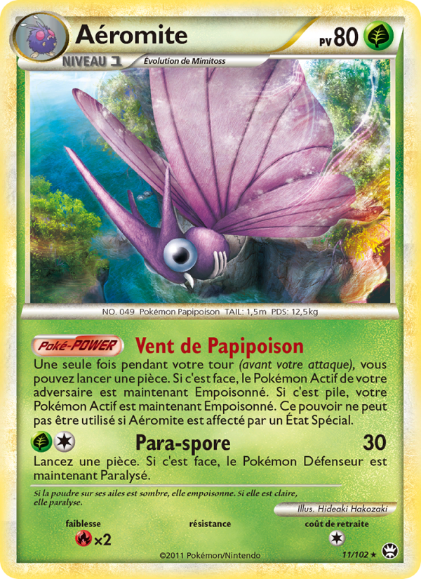 Aéromite 11 — Triomphant (French Pokémon TCG card)