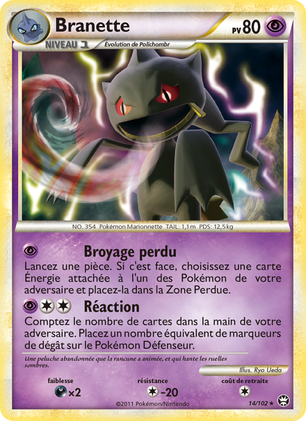 Branette 14 — Triomphant (French Pokémon TCG card)